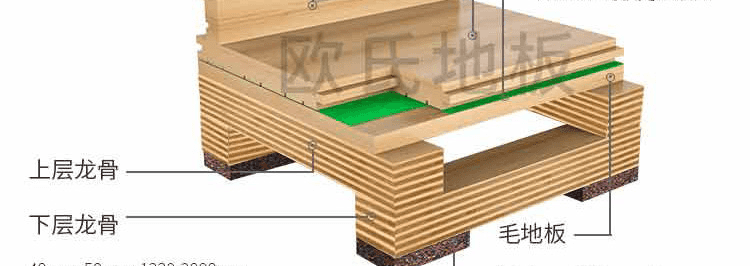 籃球場(chǎng)雙龍骨木地板腳線(xiàn)