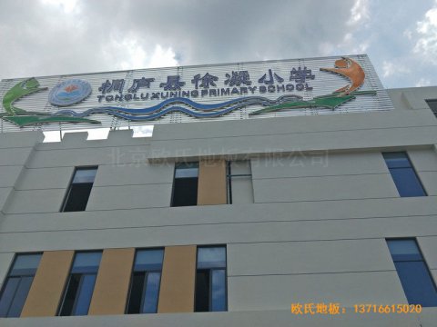 杭州分水鎮(zhèn)徐凝小學(xué)運動館體育木地板