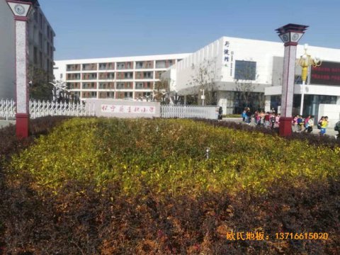 安徽懷寧籃球館體育木地板鋪裝案例